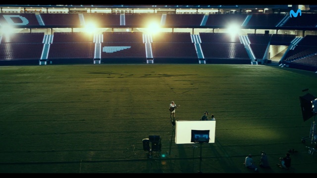 Video Reference: Light, Electricity, Floodlight, Entertainment, Field house, Stage, Event, Grass, Darkness, Space