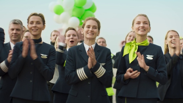 Video Reference: Smile, Hand, Tie, Coat, Gesture, Happy, Interaction, Fun, Suit, Formal wear