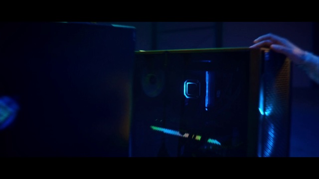 Video Reference: Purple, Gas, Gadget, Electricity, Magenta, Electric blue, Entertainment, Display device, Space, Netbook