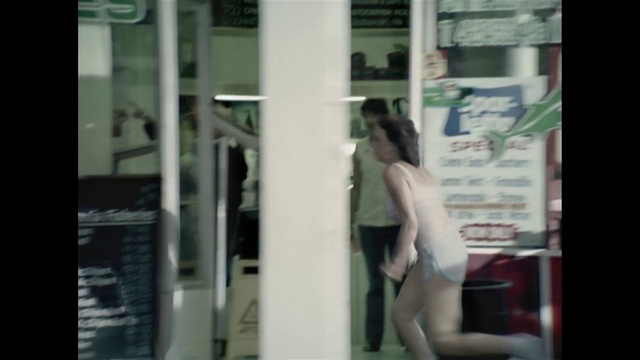 Video Reference: Leg, Fixture, Window, Thigh, Waist, Black hair, Elbow, Human leg, Knee, Street fashion