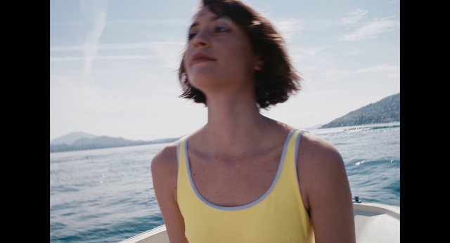 Video Reference: Water, Sky, Shoulder, Flash photography, Neck, Happy, Travel, Lake, Summer, Leisure