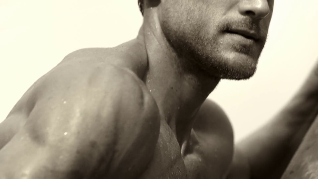 Video Reference: Nose, Lip, Chin, Hairstyle, Eyebrow, Shoulder, Neck, Beard, Jaw, Flash photography