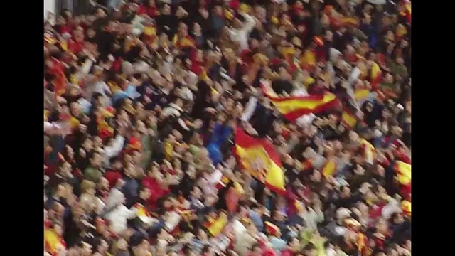 Video Reference: Fan, Crowd, Event, Rectangle, Audience, Competition event, Public event, Font, Arena, City