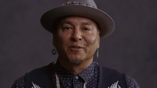 Video Reference: Clothing, Hair, Chin, Eyebrow, Hat, White, Dress shirt, Sun hat, Collar, Flash photography