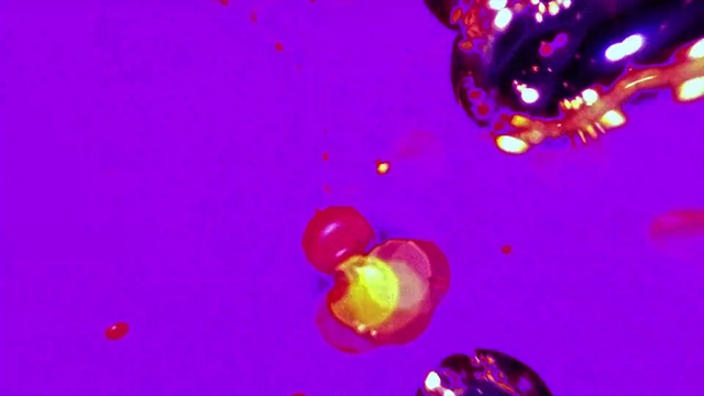 Video Reference: Purple, Violet, Pink, Liquid, Magenta, Astronomical object, Glitter, Space, Electric blue, Circle