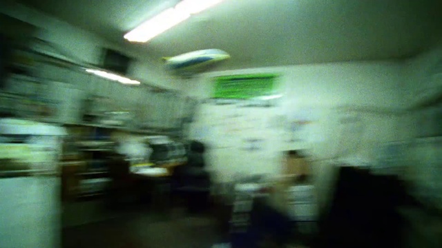 Video Reference: Tints and shades, Ceiling, Event, Flooring, Fluorescent lamp, Room, Glass, Public transport, Road, Fixture