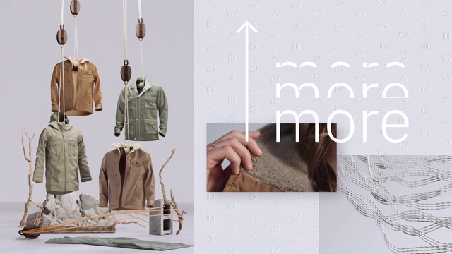 Video Reference: Outerwear, Neck, Textile, Coat, Sleeve, Clothes hanger, Dress shirt, Grey, Collar, Luggage and bags