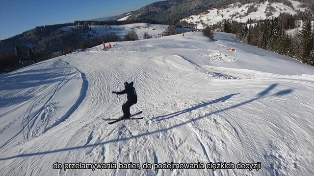 Video Reference: Snow, Mountain, Sports equipment, Sky, Slope, Outdoor recreation, Tree, Terrain, Ski Equipment, Recreation