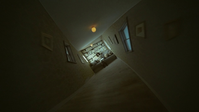 Video Reference: House, Building, Wood, Tints and shades, Flooring, Fixture, Ceiling, Space, Stairs, Plaster