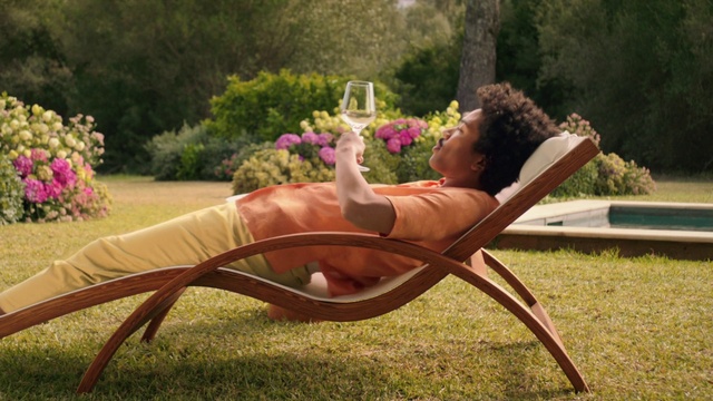 Video Reference: Plant, Flower, Leaf, Table, Outdoor furniture, Tree, Sunlight, Couch, Grass, Comfort