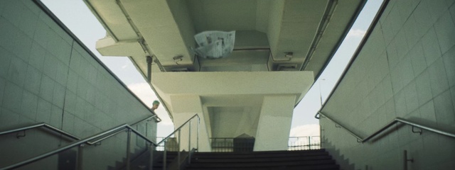 Video Reference: Fixture, Composite material, Tints and shades, Ceiling, Building, Stairs, Room, Metal, Symmetry, Daylighting