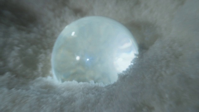 Video Reference: Sky, Astronomical object, Gas, Freezing, Circle, Electric blue, Event, Celestial event, Winter, Snow