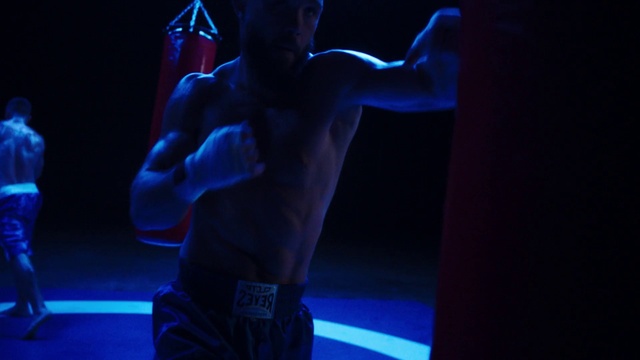 Video Reference: Blue, Purple, Entertainment, Elbow, Shorts, Chest, Performing arts, Flash photography, Musician, Trunk