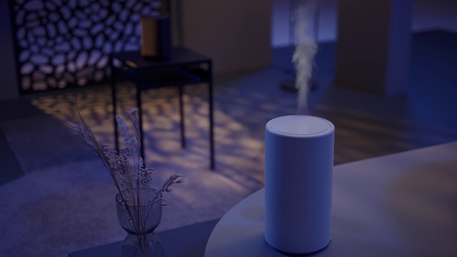 Video Reference: Blue, Light, Azure, Purple, Lighting, Table, Drinkware, Gas, Wood, Electric blue