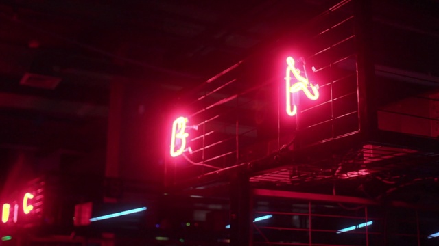 Video Reference: Electricity, Purple, Automotive lighting, Pink, Entertainment, Visual effect lighting, Magenta, Font, Gas, Neon