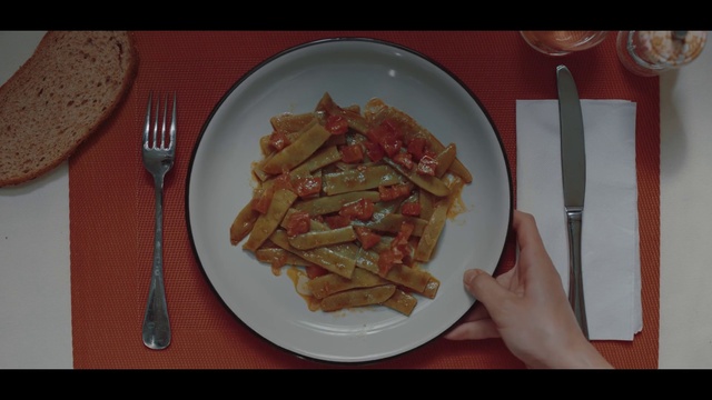 Video Reference: Food, Tableware, Dishware, Plate, Kitchen utensil, Ingredient, Recipe, Fork, Cuisine, Table knife