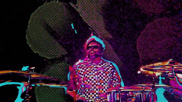 Video Reference: Glasses, Purple, Light, Entertainment, Lighting, Music artist, Sunglasses, Violet, Music, Artist