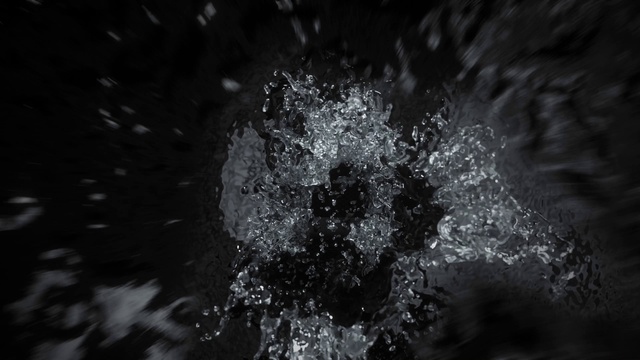 Video Reference: Water, Liquid, Flash photography, Moisture, Astronomical object, Pattern, Freezing, Space, Monochrome photography, Font