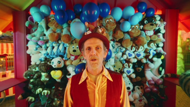 Video Reference: Photograph, Blue, Green, Textile, Lighting, Hat, Headgear, Balloon, Fun, Art