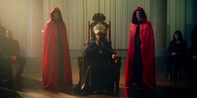 Video Reference: Cape, Cloak, Cope, Event, Tradition, Sleeve, Costume design, Religious institute, Room, History