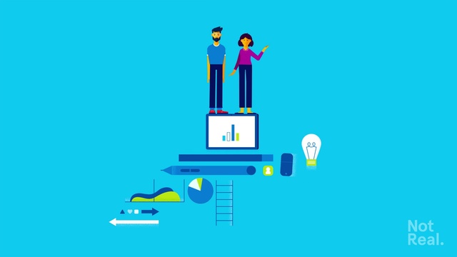 Video Reference: Gesture, Font, Electric blue, Logo, Sharing, Graphics, Art, Brand, Animation, Illustration