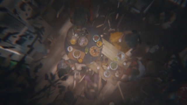 Video Reference: Sky, Art, Space, Circle, Darkness, Midnight, Event, Electric blue, Pattern, Tree