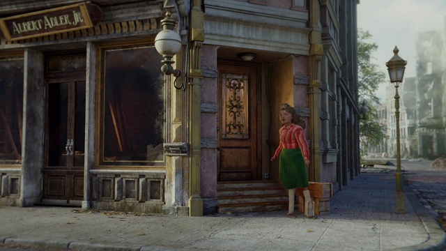 Video Reference: Door, Street light, Temple, Architecture, Wood, Dress, Road surface, Wall, Street fashion, Facade