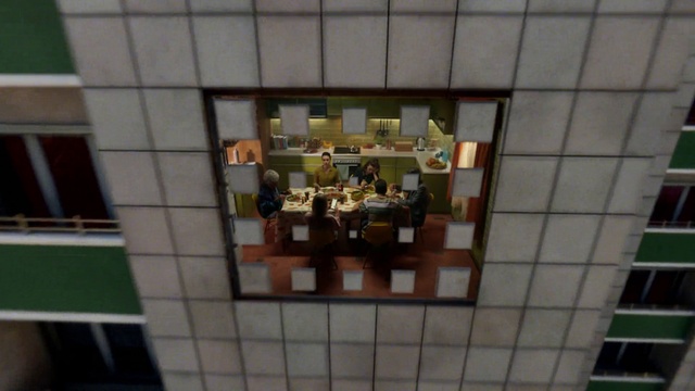 Video Reference: Toy, Architecture, Rectangle, Brick, Material property, Flooring, Font, Symmetry, Ceiling, Lego