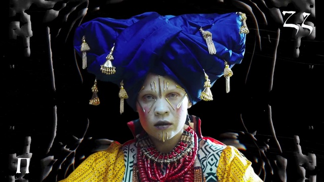 Video Reference: Eye, Blue, Purple, Yellow, Event, Electric blue, Fun, Tradition, Costume, Jewellery