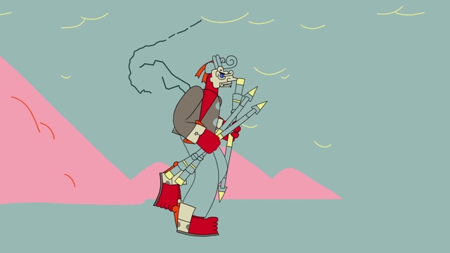 Video Reference: Cartoon, Organism, Art, Gesture, Happy, Font, Illustration, Drawing, Graphics, Painting