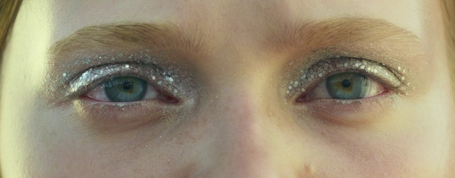 Video Reference: Nose, Hair, Brown, Eyebrow, Eyelash, Organ, Human body, Eye liner, Iris, Makeover