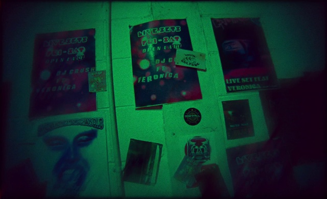 Video Reference: Font, Art, Electric blue, Space, Rectangle, Machine, Magenta, Visual arts, Recreation, Games