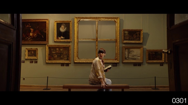 Video Reference: Picture frame, Wood, Art, Event, Visual arts, Room, Rectangle, Darkness, Tourist attraction, Collection