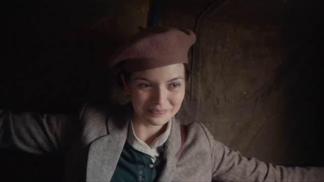 Video Reference: Lip, Smile, Outerwear, Flash photography, Jaw, Collar, Cap, Happy, Darkness, Fashion accessory