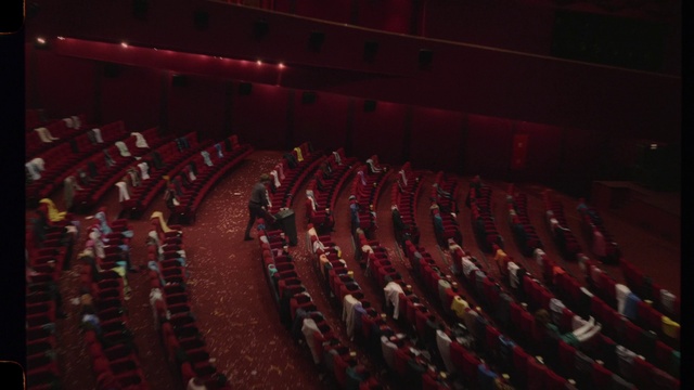 Video Reference: Chair, Building, Musical instrument accessory, Entertainment, Event, Movie palace, Performing arts center, Carmine, Theatre, Concert hall