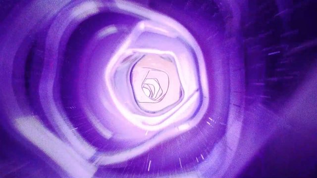 Video Reference: abstract, purple, tunnel, spiral, concentric, glow, motion blur, geometric, pattern, light, digital, futuristic