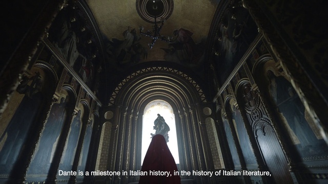 Video Reference: Building, Symmetry, Sky, Art, Arcade, Vault, Arch, Religious institute, Darkness, Medieval architecture