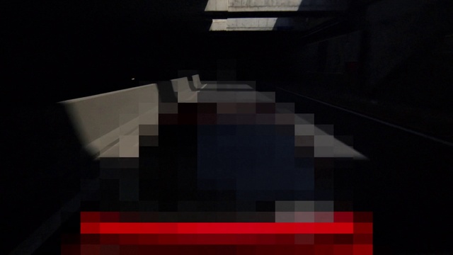 Video Reference: Rectangle, Font, Tints and shades, Symmetry, Space, Pattern, Flooring, Darkness, Triangle, Magenta