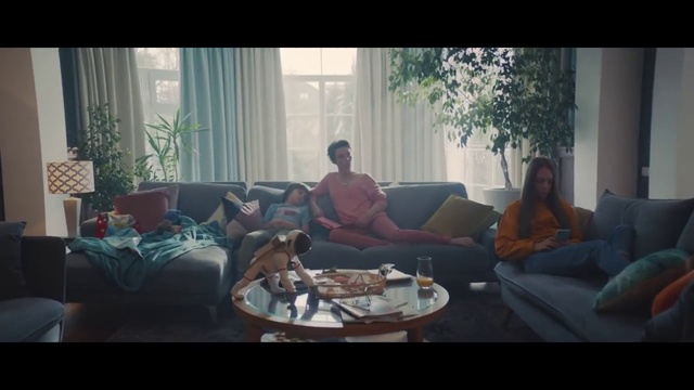 Video Reference: Couch, Table, Plant, Comfort, Interior design, Tree, Coffee table, Morning, Lamp, Living room