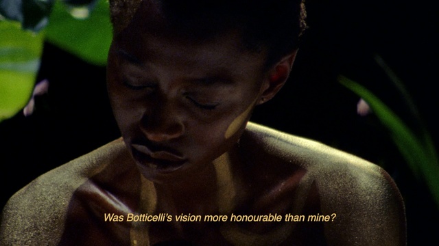 Video Reference: Forehead, Flash photography, Ear, Happy, Adaptation, Eyelash, Terrestrial plant, Chest, Barechested, Darkness