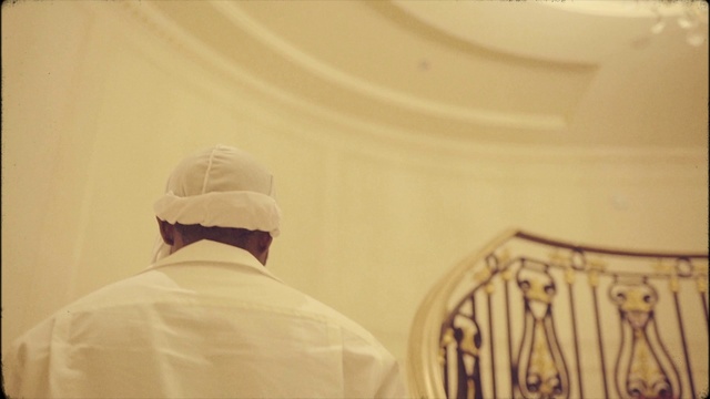 Video Reference: Sleeve, Gesture, Event, Art, Ceiling, Wood, Landscape, Visual arts, Font, Molding