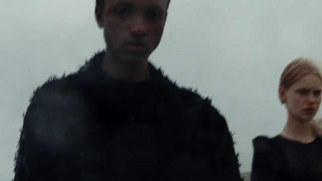 Video Reference: Sky, Neck, Flash photography, Gesture, Sleeve, Event, Happy, Fur, Street fashion, Fun