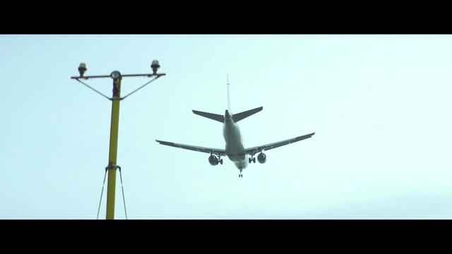 Video Reference: Sky, Aircraft, Airplane, Vehicle, Aerospace manufacturer, Aviation, Flap, Propeller, Aircraft engine, Air travel