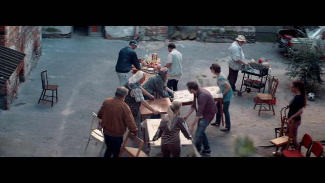 Video Reference: Furniture, Chair, Leisure, Entertainment, Table, Adaptation, Fun, Event, Asphalt, Musician