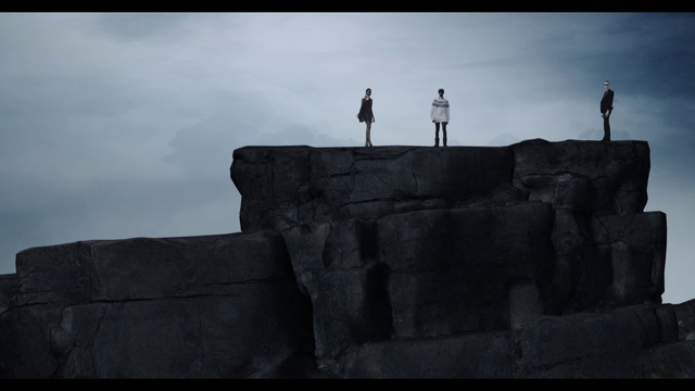 Video Reference: Cloud, Sky, Water, Flash photography, Grey, Bedrock, Horizon, Landscape, Monochrome photography, Recreation