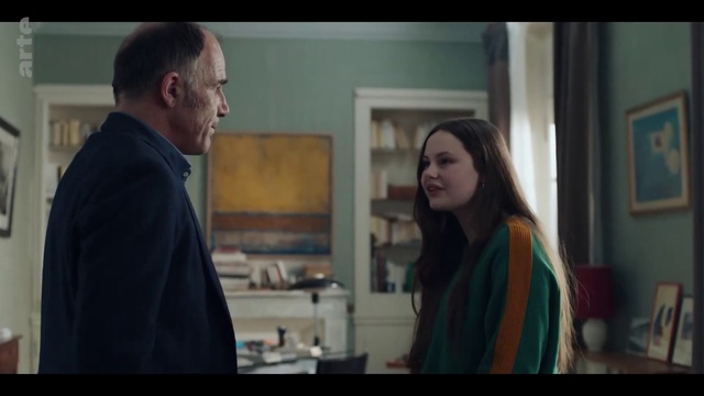 Video Reference: Clothing, Outerwear, Standing, Gesture, Interaction, Picture frame, Event, Tie, White-collar worker, Fun