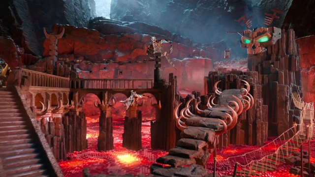 Video Reference: Light, Art, Red, Gas, City, Event, Cg artwork, Games, Painting, Magenta