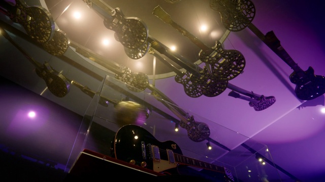 Video Reference: Purple, Light, Lighting, Architecture, Violet, Entertainment, Pink, Music, Magenta, Ceiling