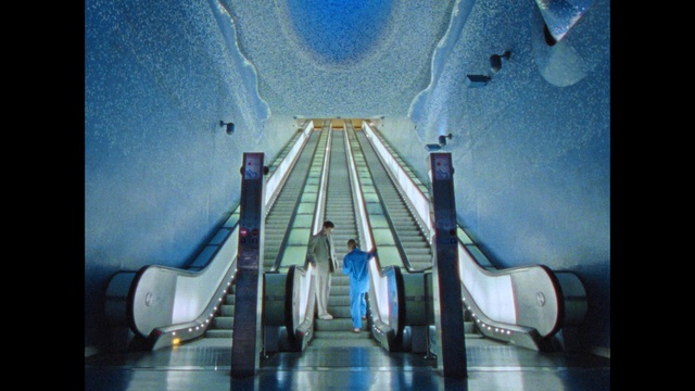 Video Reference: Stairs, Building, Escalator, World, Sky, Skyscraper, Line, Art, Symmetry, Space