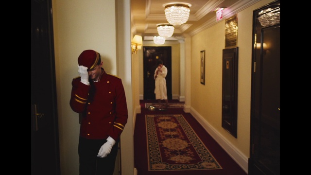 Video Reference: Lighting, Interior design, Building, Flooring, Event, Ceiling, Room, Hall, Picture frame, Art